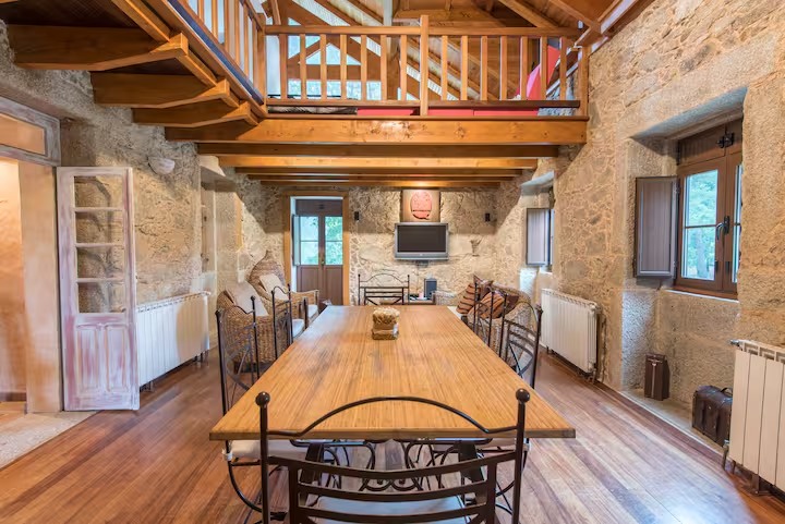 Sala de jantar da Quinta do Cabeço Trigal